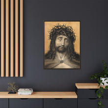Christ as the Man of Sorrows. Colour lithograph by N.J. Strixner, 1818, after Q. Matsys.