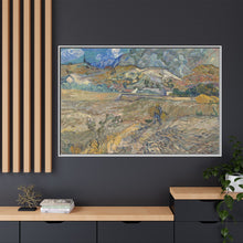 Vincent van Gogh's The Landscape at Saint-Rémy (Enclosed Field with Peasant) - NOMADEN ART GALLERY