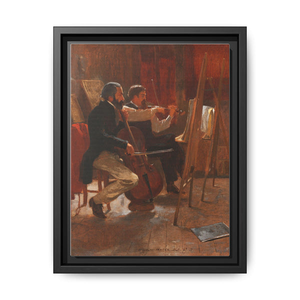 The Studio (1867) by Winslow Homer - NOMADEN ART GALLERY