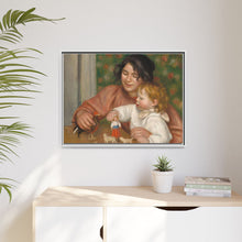 El niño con juguetes de Pierre-Auguste Renoir, Gabrielle y el hijo del artista, Jean (1895-1896) 