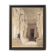 Excavated Temple of Gyrshe (Gerf Hussein) Nubia illustration by David Roberts (1796–1864) - NOMADEN ART GALLERY