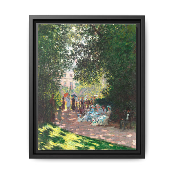 The Parc Monceau (1878) by Claude Monet - NOMADEN ART GALLERY