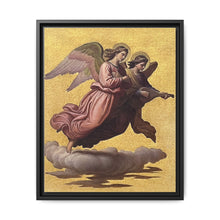 Two angels floating (1865) tempera art by Johann von Schraudolph - NOMADEN ART GALLERY