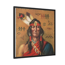 Indian chief portrait illustration