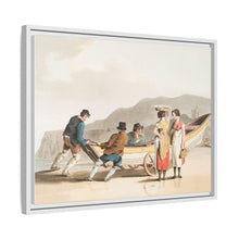 Illustration of fishermen from The Costume of Yorkshire (1814) by George Walker