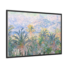 Palm Trees at Bordighera (1884) by Claude Monet - NOMADEN ART GALLERY