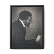 Aman-Jean, Portrait of Edmond Francois Aman-Jean (ca. 1882–1883) by by Georges Seurat - NOMADEN ART GALLERY