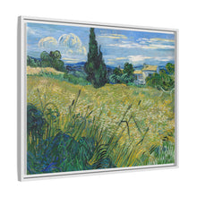 Vincent van Gogh's Green Wheat Field with Cypress (1889) - NOMADEN ART GALLERY