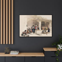 The coffee shop illustration by David Roberts (1796–1864)