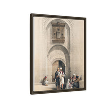 Modern mansion showing the arabesque architecture of Cairo illustration by David Roberts (1796–1864)