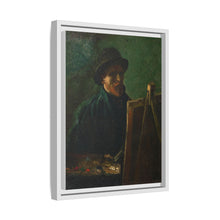Vincent van Gogh's Self-Portrait with Dark Felt Hat at the Easel (1886) - NOMADEN ART GALLERY