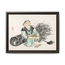 Smoking farmer with branches by Kōno Bairei (1844-1895) - NOMADEN ART GALLERY