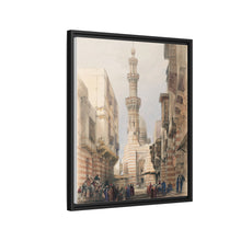 Bullack Cairo illustration by David Roberts (1796–1864) - Canvas Wall Art