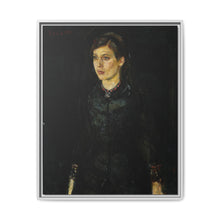 Inger in Black (1884) by Edvard Munch - NOMADEN ART GALLERY