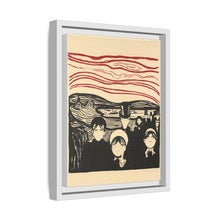 Edvard Munch's Anxiety (Angst) (1896) - NOMADEN ART GALLERY