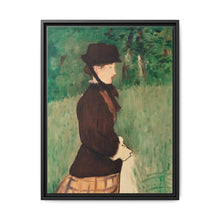 Young Woman in a Garden (Jeune femme dans un jardin), (1879) by Édouard Manet - NOMADEN ART GALLERY