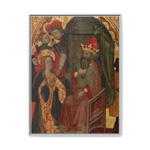 Saint Katherine of Alexandria before the Roman Emperor by Nicolás Solano - NOMADEN ART GALLERY