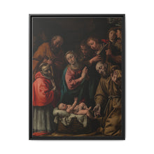 Adoration of the Shepherds with Saints Francis and Saint Carlo Borromeo by Antonio d Enrico called Tanzio da Varallo - NOMADEN ART GALLERY