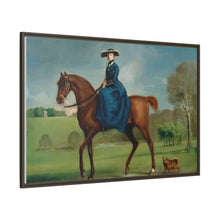 The Countess of Coningsby in the Costume of the Charlton Hunt (1760) by George Stubbs