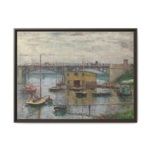 Claude Monet's Bridge at Argenteuil on a Gray Day (1876) - NOMADEN ART GALLERY