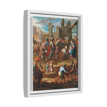 The Adoration of the Kings with Viceroy Pedro de Castro y Figueroa, Duke of La Conquista (La adoracion de los reyes con el virrey Pedro de Castro y Figueroa, duque de la Conquista) by Nicolas Enriquez.