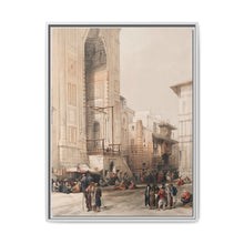 Grand entrance to the Mosque of the Sultan Hassan illustration by David Roberts (1796–1864) - NOMADEN ART GALLERY