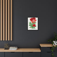 Trumpet flower lithograph. Digitally enhanced from our own original 1900 edition plates of Botanical Specimen published by Rochester Lithographing