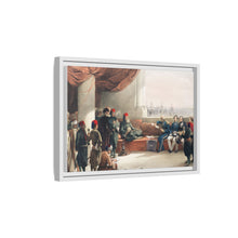 Interview with The Viceroy of Egypt at His palace at Alexandria illustration by David Roberts (1796–1864)