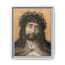 Christ as the Man of Sorrows. Colour lithograph by N.J. Strixner, 1818, after Q. Matsys. - NOMADEN ART GALLERY