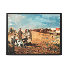 Rainy Day in Camp (1870) by Winslow Homer - NOMADEN ART GALLERY