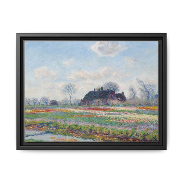 Claude Monet's Tulip Fields at Sassenheim (1886) - Gallery Style Wall Art - NOMADEN ART GALLERY