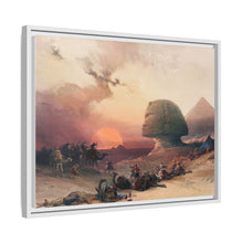 Approach of the simoom Desert of Gizeh illustration by David Roberts (1796–1864)