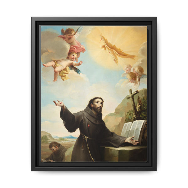 Saint Peter Martyr Exorcizing a Woman Possessed by a Devil by Antonio Vivarini - NOMADEN ART GALLERY