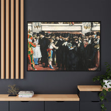 Masked Ball at the Opera (1873) by Edouard Manet