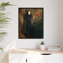Lady in Black by Edvard Munch - NOMADEN ART GALLERY