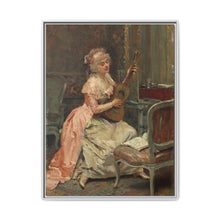 Woman with a Guitar (c. 1870) by Raimundo de Madrazo y Garreta - NOMADEN ART GALLERY