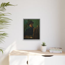 Vincent van Gogh's Self-Portrait with Dark Felt Hat at the Easel (1886) - NOMADEN ART GALLERY