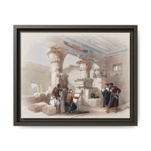 Deir el Medina (Dayr al Madinah) is an ancient Egyptian village which was home to the artisans who worked on the tombs in the Valley of the Kings illustration by David Roberts - NOMADEN ART GALLERY