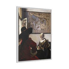 Johannes Vermeer’s Officer and Laughing Girl (ca. 1657)