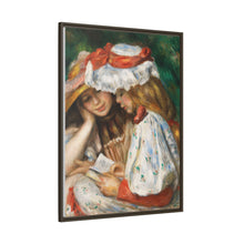 Dos muchachas leyendo (c. 1890-1891) de Pierre-Auguste Renoir 
