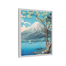 Impresión del monte Fuji desde el lago Yamanaka en alta resolución por Hiroaki Takahashi 