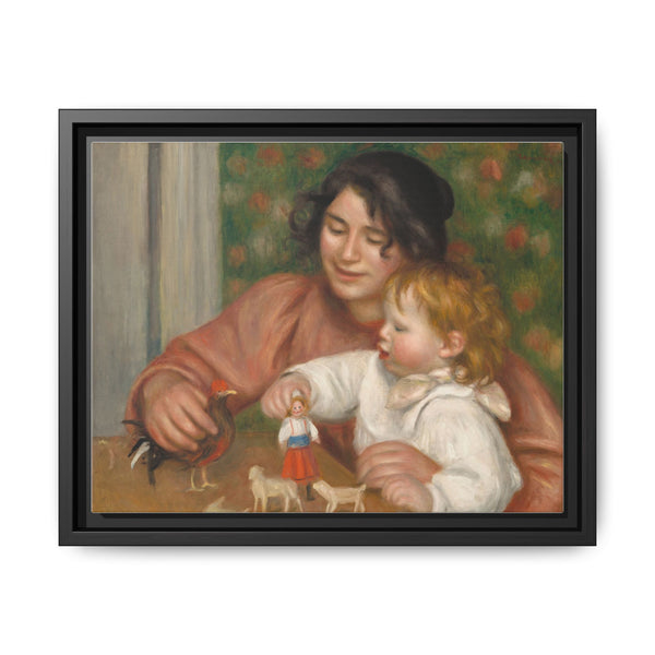 Pierre-Auguste Renoir's Child with Toys , Gabrielle and the Artist's Son, Jean (1895-1896) - NOMADEN ART GALLERY