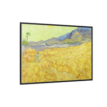 Van Gogh's Wheatfield with a reaper (1889) - NOMADEN ART GALLERY