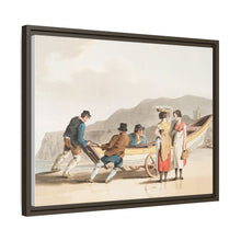 Illustration of fishermen from The Costume of Yorkshire (1814) by George Walker