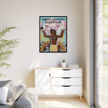 Poster for the American Negro Exposition in Chicago (1940) illustration by Robert Savon Pious.