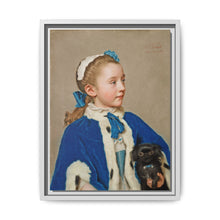 Portrait of Maria Frederike van Reede-Athlone at Seven Years of Age by Jean Etienne Liotard - NOMADEN ART GALLERY