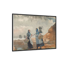 Three Fisher Girls, Tynemouth (1881) by Winslow Homer