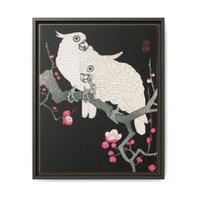 Two cockatoo and plum blossom (1925 - 1936) by Ohara Koson