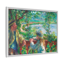 Cerca del lago (1879-1890) de Pierre-Auguste Renoir