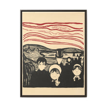 Edvard Munch's Anxiety (Angst) (1896) - NOMADEN ART GALLERY
